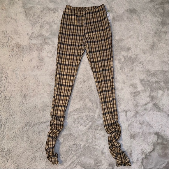Olive Ole Plaid Leggings - Picture 1 of 4